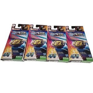 Beyblade Burst Fierce Achilles A8 Quad Strike Top 4 in 1 Toy Hasbro